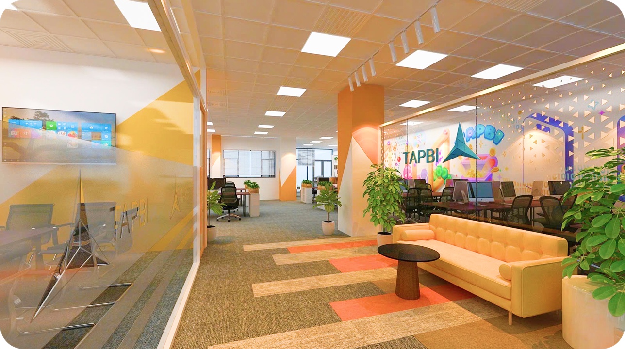 Không gian làm việc của Tapbi tại CIC Tower